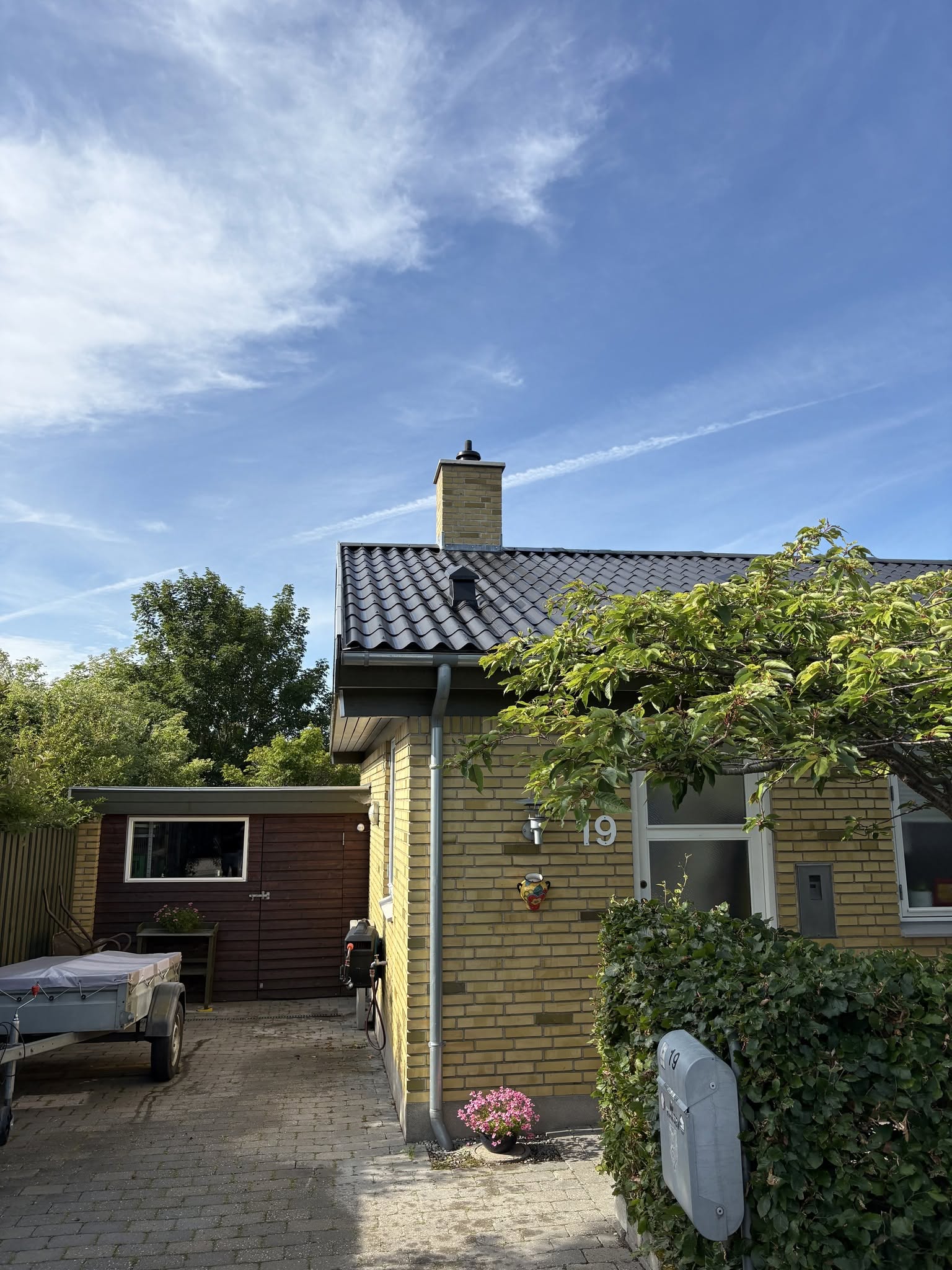 Nyt tag og skorsten